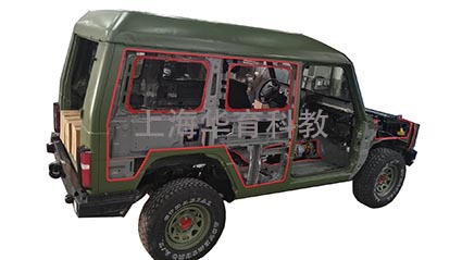 HY-QC271北京BJ80整車解剖車輛實(shí)訓(xùn)臺