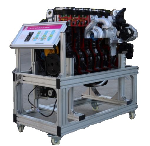 HY-QCM1康明斯4BT發(fā)動機(jī)解剖運(yùn)行實訓(xùn)臺